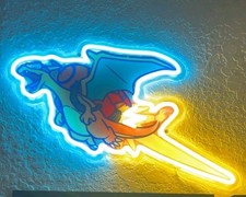 Pokémon World XP 2026 Charizard LED Neon Wall Light - Never Opened picture