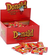 Block of chewers Donald Bubble Gum Red 100pcs picture