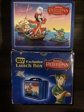 DISNEY 2003 PETER PAN BEST BUY EXCLUSIVE LUNCHBOX PLATINUM EDITION - OPEN BOX picture