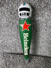 Heineken Beer Tap Handle Green Logo Man Cave Beer Star Miami Dolphins Topper picture