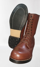 WW2 US Army Paratrooper Boots High Quality 100% Leather Jump Shoes - TOP Repro picture