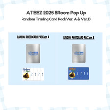 [PRE-ORDER] ATEEZ 2025 8Room SEALED Random Trading Card Ver. A & Ver. B Packs picture