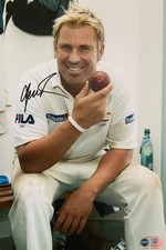 Shane Warne signed 12x8 photo R ACG CERTIFIED RACC Trusted Seller ACGCert COA picture