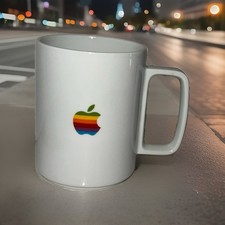 Limited Edition Hasami Apple Park, Infinite Loop, Rainbow Apple Logo Mug  picture