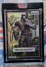 2026 Marvel Rivals: Eternal Glory - Winter Soldier MR-FK-15, Black Retro Art 1/1 picture