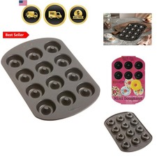 Small Donut Pan 12-Cavity, Steel picture