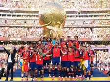 Spain 2026 FIFA World Cup Champions Stadium Celebration Soccer Photo Reprint picture