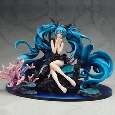 Hatsune Miku Figma Deep Sea Girl Figure Sparkling Snow Ver Articulated figure picture