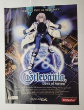 Castlevania Dawn of Sorrow Nintendo DS 2005 Magazine Print Ad picture