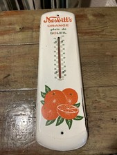 Original Nesbitts Sign With Working Thermometer picture