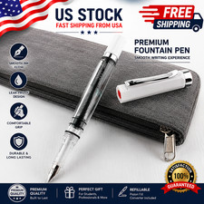 TWSBI ECO Fountain Pen Transparent Piston Fill Resin Multiple Colors Nib Sizes picture
