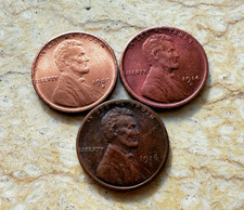 Lot of 3 1916S 1909SVDB 1914D picture