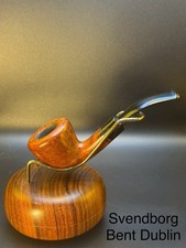 Vintage Svendborg Bent Dublin Tobacco Pipe- Professionally Restored picture