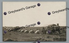 RPPC Farming Harvest Steam Gas Tractor BEACH ND North Dakota Real Photo Postcard picture