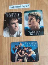 1998 James Van Der Beek Varsity Blues 3 Card Lot Promo Set NM Dawsons Creek Star picture