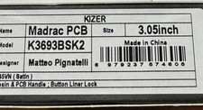 Kizer Madrac Green PCB S45VN  #89/100 sold out picture