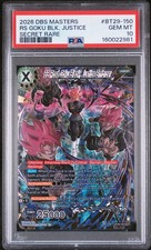 2026 SECRET RARE #BT29-150 SS ROSE GOKU BLACK, JUSTICE ENFORCER PSA 10 picture