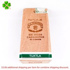 Tatuaje SE 2024 Cazadores La Riqueza TUXTLA Wood Cigar Box 7