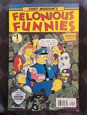 Chief Wiggum's Felonious Funnies #1 (Bongo Comics September 2018) VF/NM Rare 💎 picture