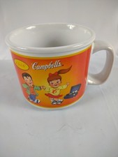 Campbells Soup Mug Kids 100 Years Anniversary Marked Vintage 1942 1956 picture