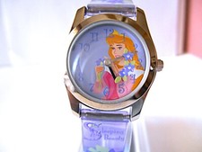 SIL MARKETING INC DISNEY MU0810 Sleeping Beauty Watch - New Battery picture