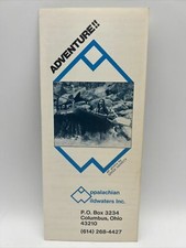 1975 APPALACHIAN WILDWATERS WEST VIRGINIA Gauley River Travel Guide Brochure picture