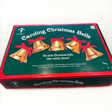 Vintage Ye Merrie Minstrel Caroling Christmas Bells Plays 25 Songs Tested picture