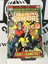 Adventure Into Fear Morbius Marvel Comic Book Spiderman Villain Good Condition picture