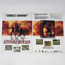 Sudden Strike PC Charlie Company Print Ad/Poster Promo Art picture