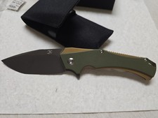 Kansept Helix Mod.  3.62 Inch BLADE OD GRN D2 Discontinued BLUE STAINLESS STEEL  picture