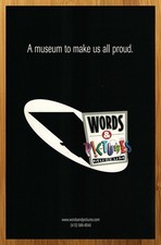1997 Words and Pictures Museum Vintage Print Ad/Poster Comic Books Promo Art 90s picture