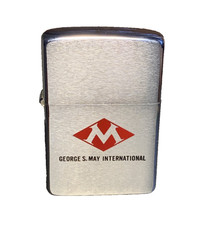 Vintage Zippo 1980's George S May International, lightly used picture