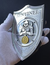 Sentinel Bit coin collectible physical crypto storage Unfunded picture