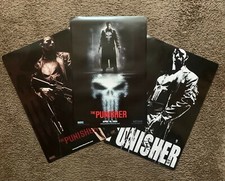 3 THE PUNISHER 2004 Marvel Comics Movie Promo Poster Theater skull giveaway picture