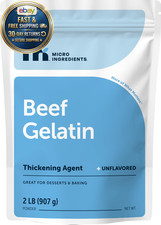 Beef Gelatin Powder, 2lb (32oz) | Premium Source from 32 Ounce (Pack of 1) picture