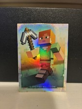 2021 Panini Minecraft Adventure Alex Limited Edition HOLO REFRACTOR RARE SSP picture