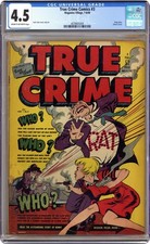 True Crime Comics #3 CGC 4.5 1948 4039605004 picture