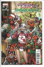 Gwenpool Holiday Special # 1 / Hastings Variant Cover / Deadpool / 2016 picture