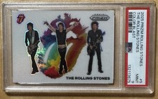 2025 Panini Prizm #5 The Rolling Stones Color Blast PSA 9 Mint picture