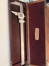 Vintage L. S. Starrett No.122 12” Vernier Caliper USA picture