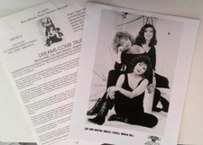 Dreams Come True Strehli 1991 Photo Promo Press Kit - Antone's Records Austin TX picture