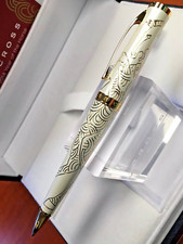 Cross Sauvage 2014 Year Of The Horse Imperial White Lacquer Ballpoint Pen picture