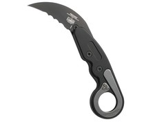 CRKT Provoke Folding Knife with Kinematic: Morphing Karambit, D2 Veff Serrations picture
