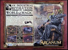 Arcanum Of Steamworks And Magick Obscura Magazine Print Ad 2000 Video Game picture