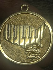 1977 Yamaha National Organ Festival Medal picture