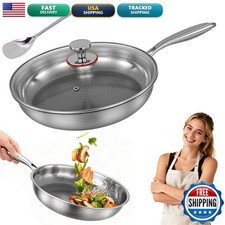 Gugxiom 10.2in Titanium Hammered Pan Pro for Cooking picture