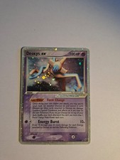 Pokemon card - Deoxys EX Holo Rare 97/107 - set EX Deoxys - Vintage 2005 - eng picture