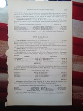 1874 Train Report IRON RAILROAD Centre Station To Hecla Station Ironton Ohio picture