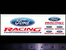 FORD Racing - Performance Parts - Original Vintage Decal/Sticker Shelby Mustang picture