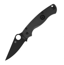 Spyderco Para Military 2 CTS-BD1 Stainless FRN Black Plain Edge Compression picture